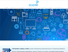 Tablet Screenshot of ccm-systems.com